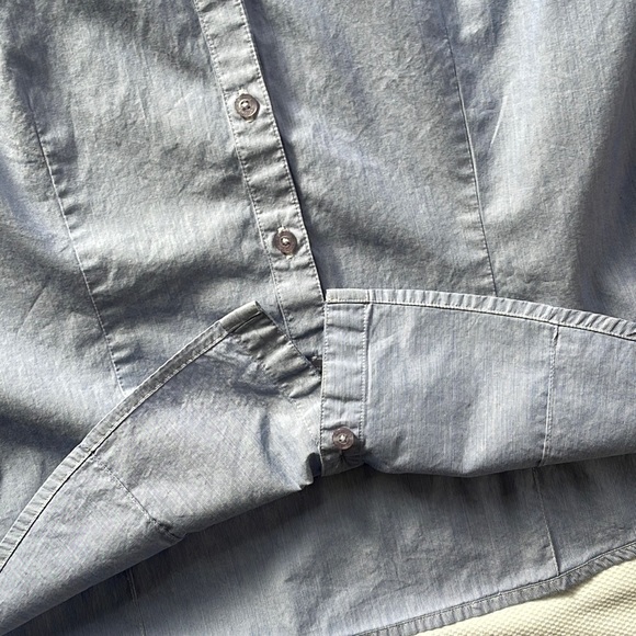 ALLEN SOLLY Cotton Fitted Shirt (M) - Picture 8 of 16